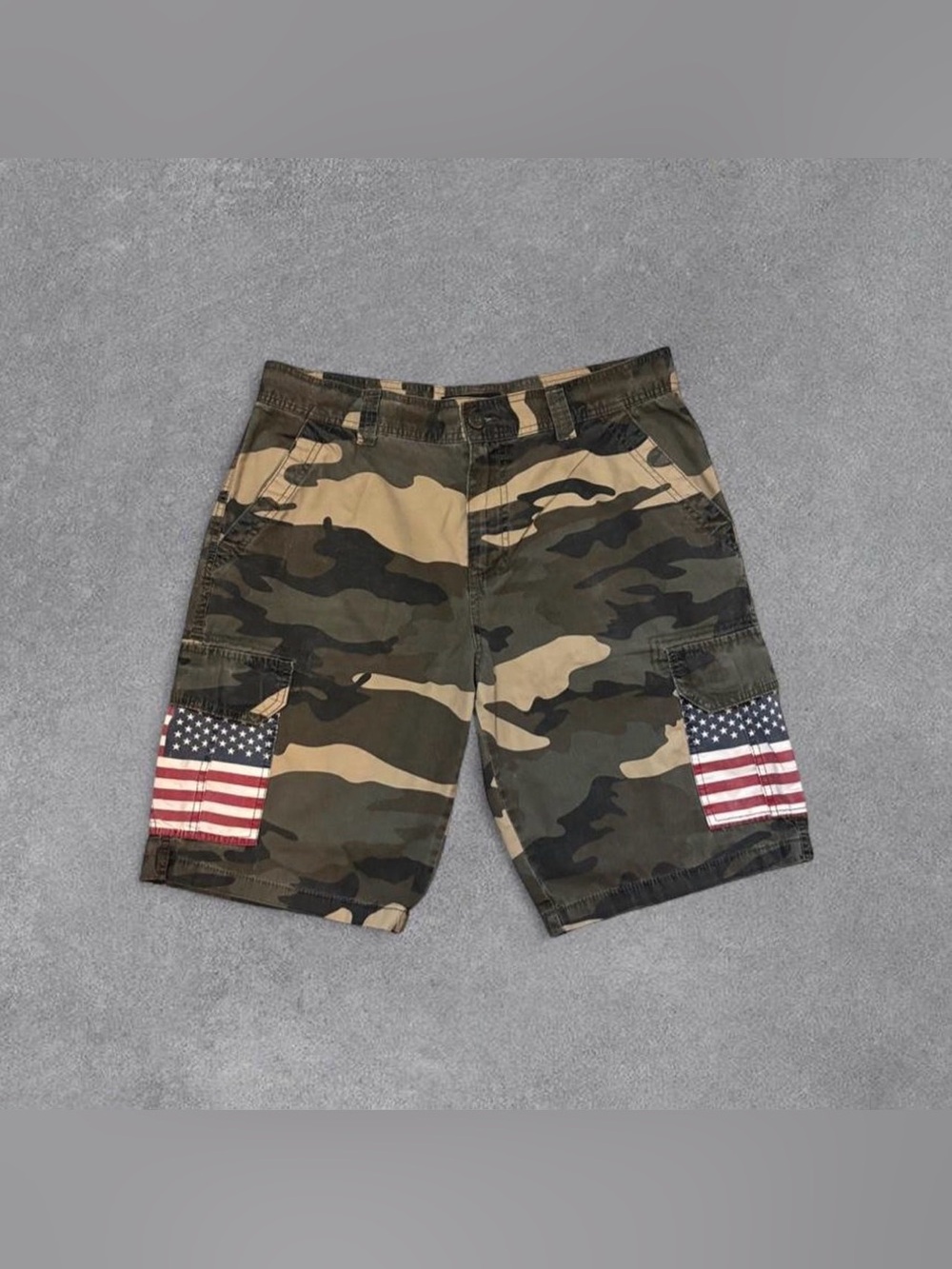 Men’s Camo Cargo Shorts